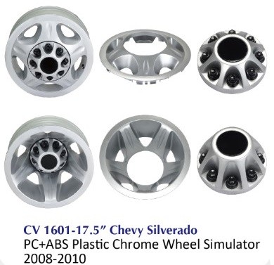 Chrome Truck Wheel Simulator - CV 1601-17.5 Chevy Silverado